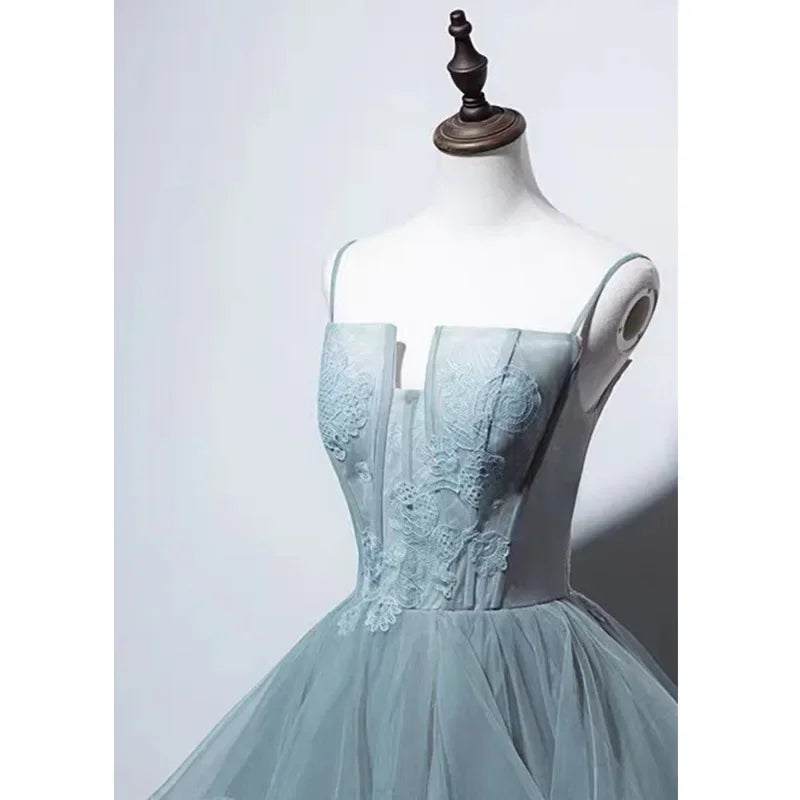 Lady Glams Exquisite Tulle Bridesmaid Dress