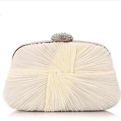 Lady Glams Diamond Studded Evening Clutch - A Shimmering Symphony of Elegance