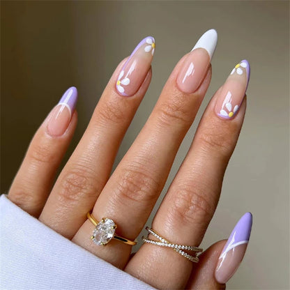 short almond nails