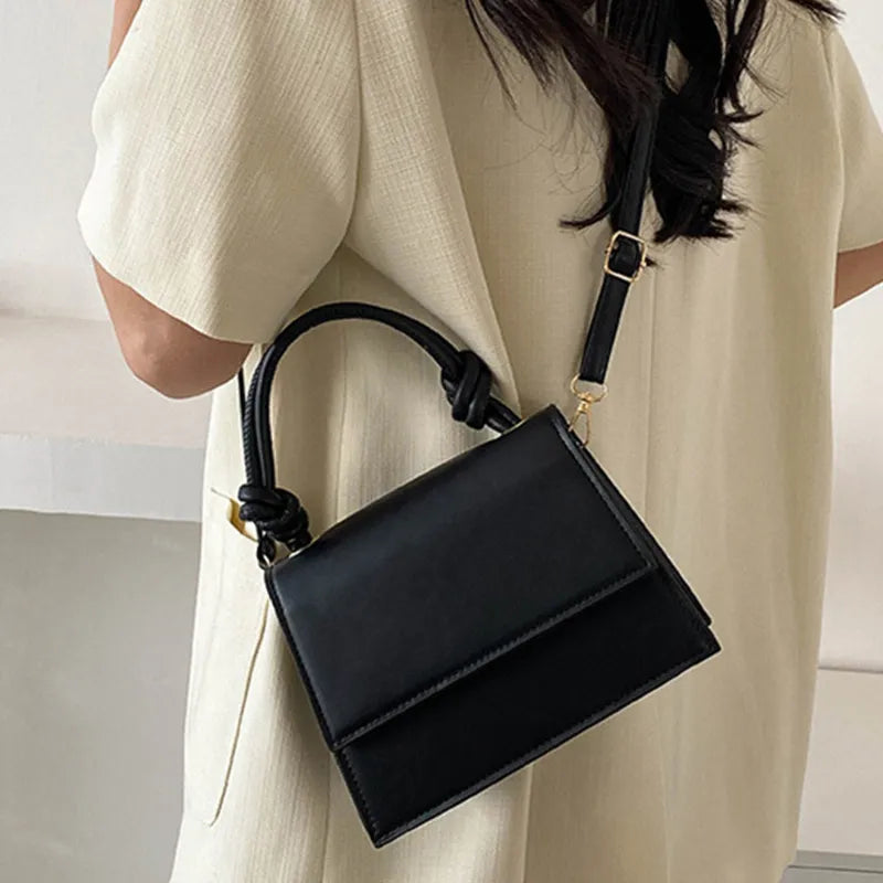 Lady Glams Solid PU Leather Shoulder Bag - A Fashion Icon for Every Occasion