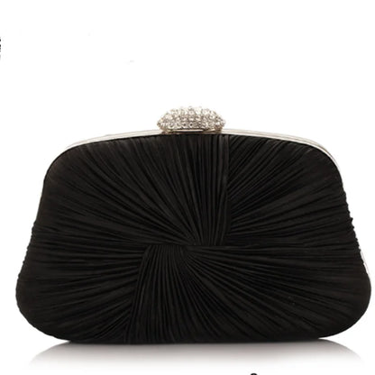 Lady Glams Diamond Studded Evening Clutch - A Shimmering Symphony of Elegance