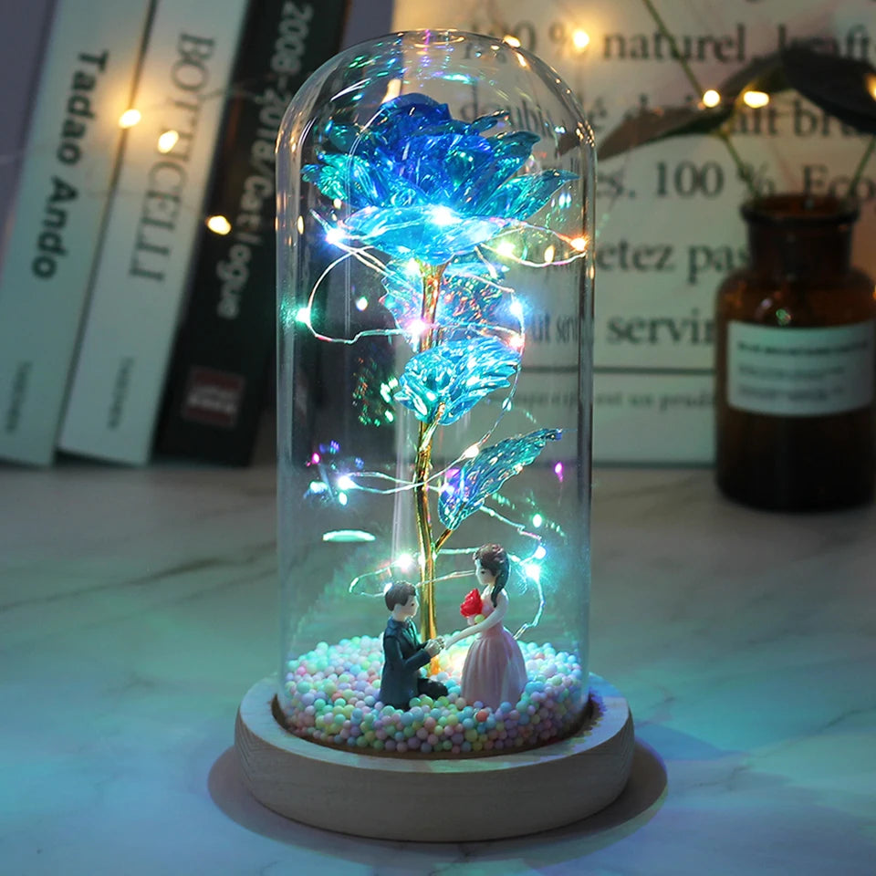 Hot LED Enchanted Galaxy Rose - A Magical and Romantic Gift for Valentine’s Day