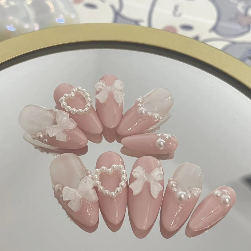 almond nail designs