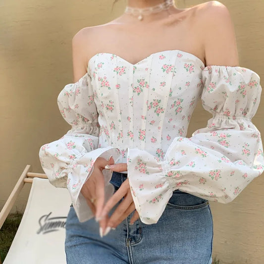 EFINNY Crop Top: Off-Shoulder Crop Top für Mutige und Stilvolle