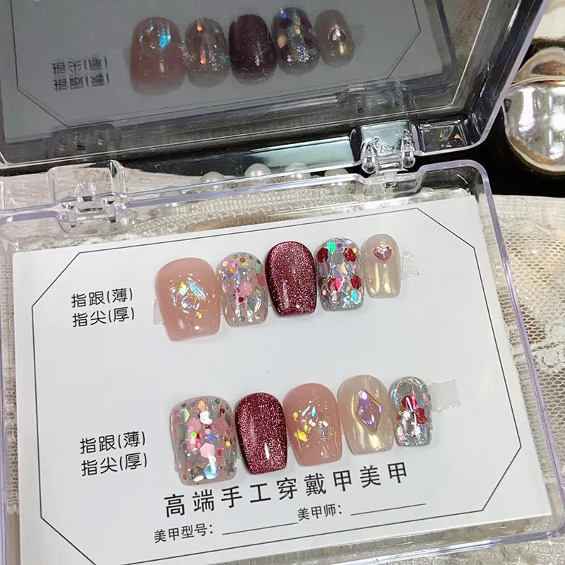 different nail shapes