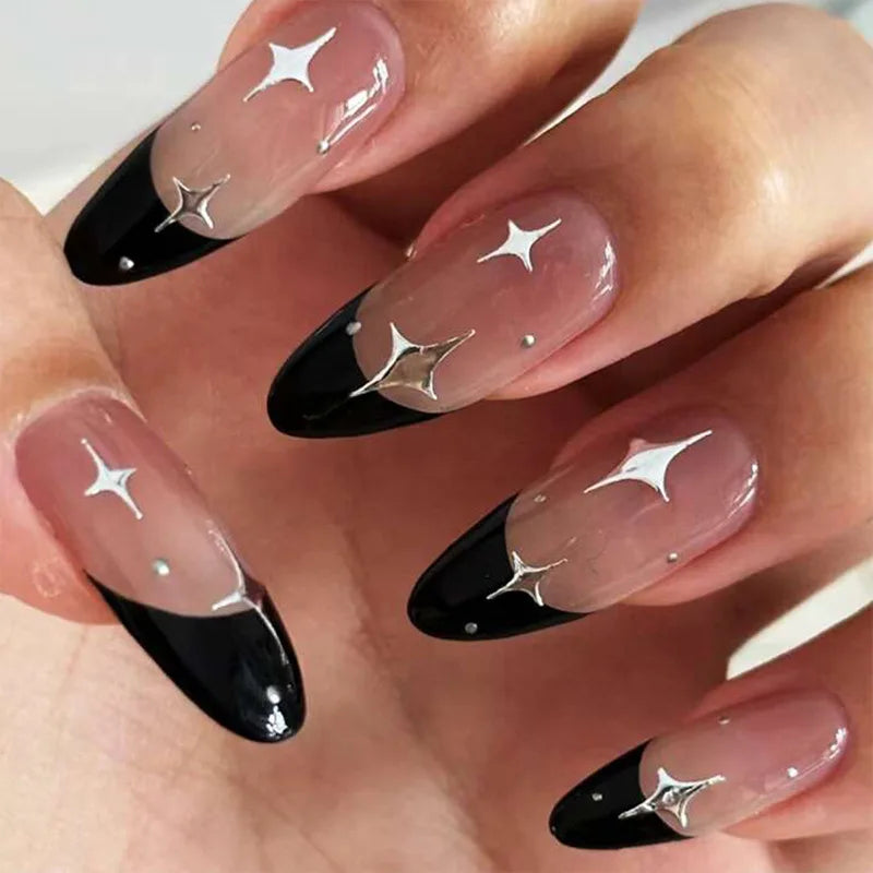 almond shape nail designs