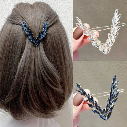 RaviMour Luxury Shining Crystal Hair Clip: A Touch of Elegance