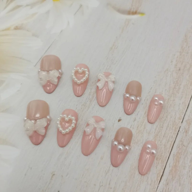 almond nail designs