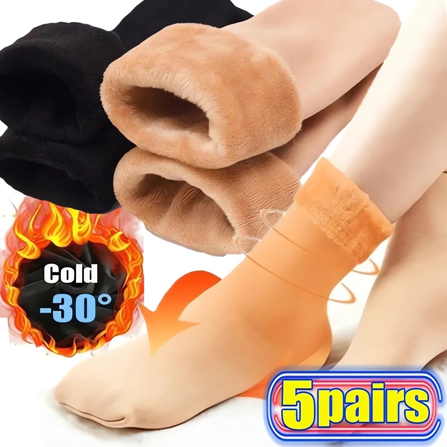 Lady Glams dicke Thermosocken