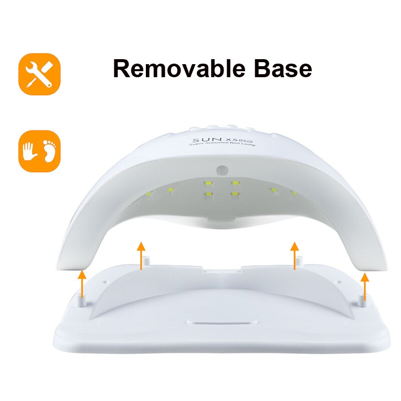 Lady Glams Sun X5 Plus UV LED Nail Lamp - Achieve Perfectly Cured Nails