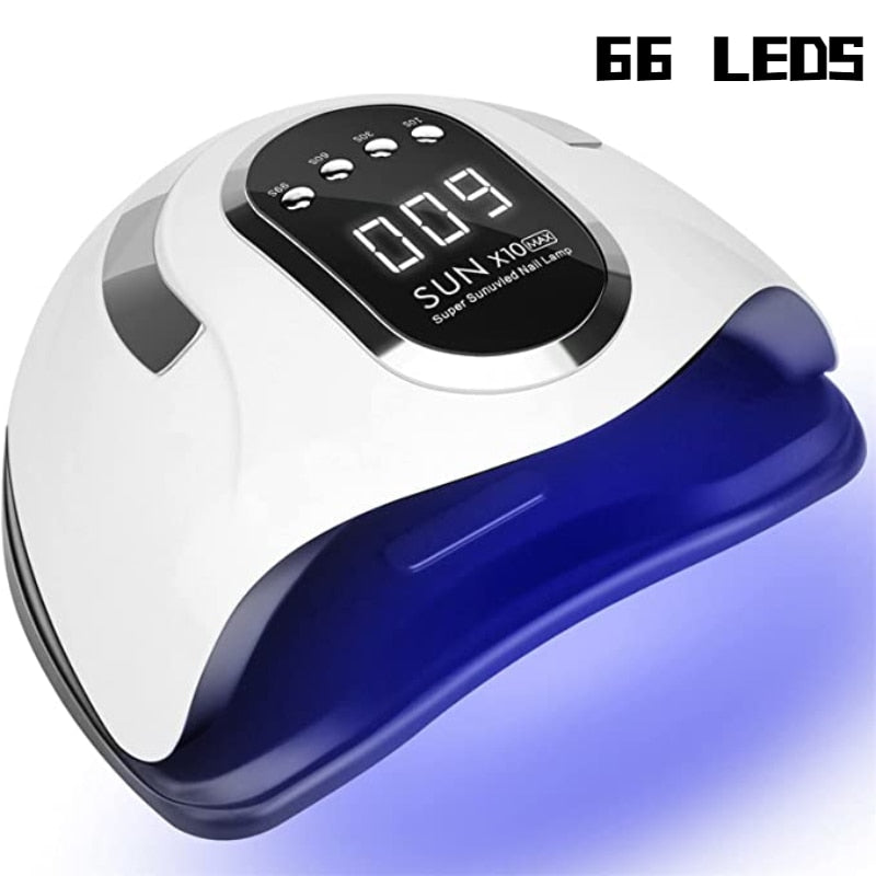 Lady Glams 280W - Sun X10 Max UV LED Nail Lamp - Salon-Worthy Nails in No Time