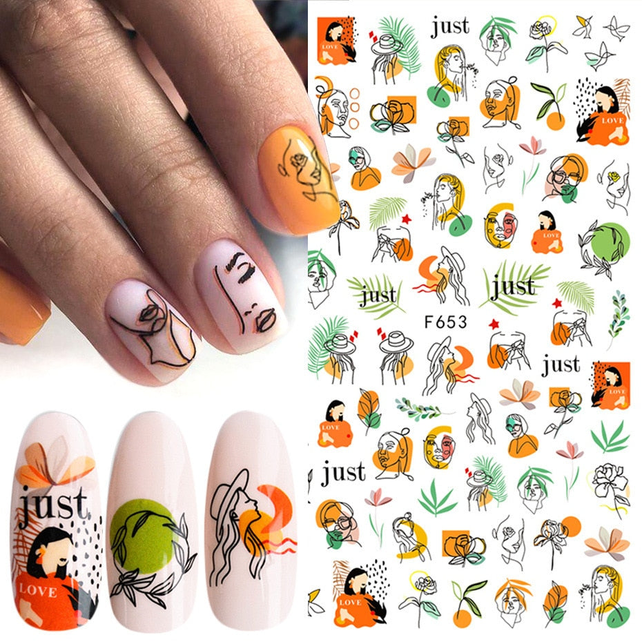 Lady Glams  Luxury Nail Design Stickers